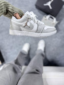 Nike Air Jordan Low x Branco/Cinza