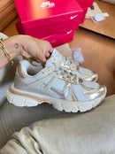 Nike Driwer Luxo x Branco/Ouro