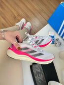 Adidas Adizero Boston 12 x Branco/Pink