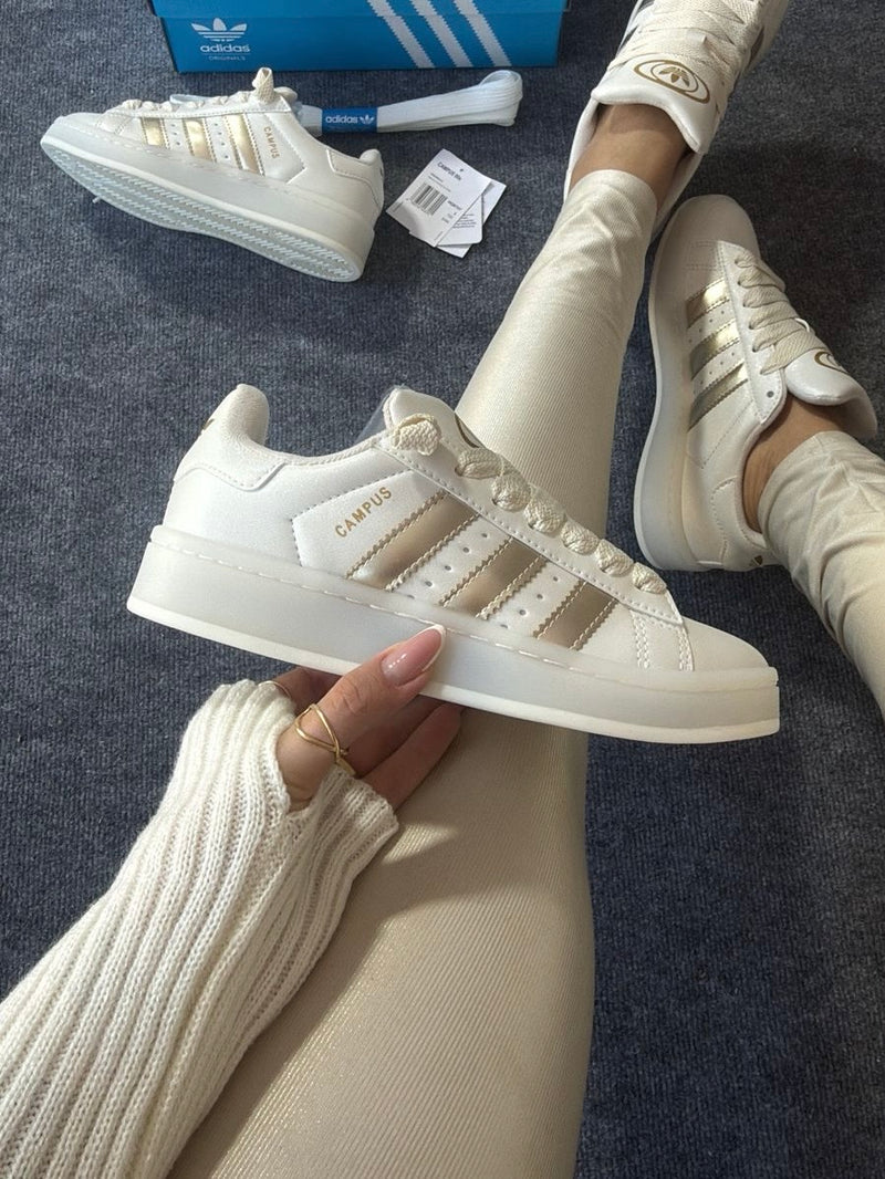 Adidas Campus 00s x Off-White/Dourado