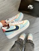 Nike Air Force x Branco/Celeste/Marinho