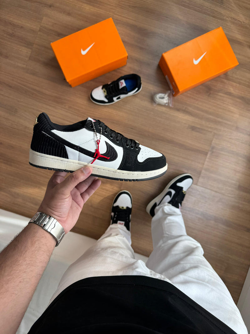 Nike Air Jordan Low x Preto/Branco