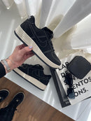 Nike Air Force x Preto/Off-White