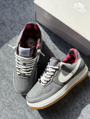 Nike Air Force One x Grafite/Branco/Xadrez