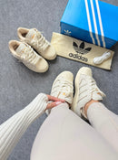 Adidas Superstar Plataforma x Off-White/Dourado