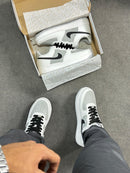 Nike Air Force 1 x Branco/Cinza/Preto