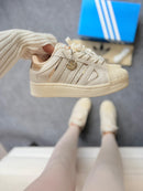 Adidas Superstar Plataforma x Off-White/Dourado