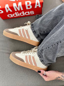 Adidas Samba Retrô x Branco/Rosê