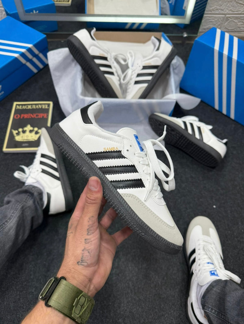 Adidas Samba Premium x Branco e Preto