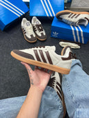 Adidas Samba OG x Off-White e Marrom