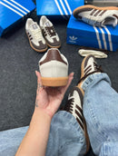 Adidas Samba OG x Off-White e Marrom